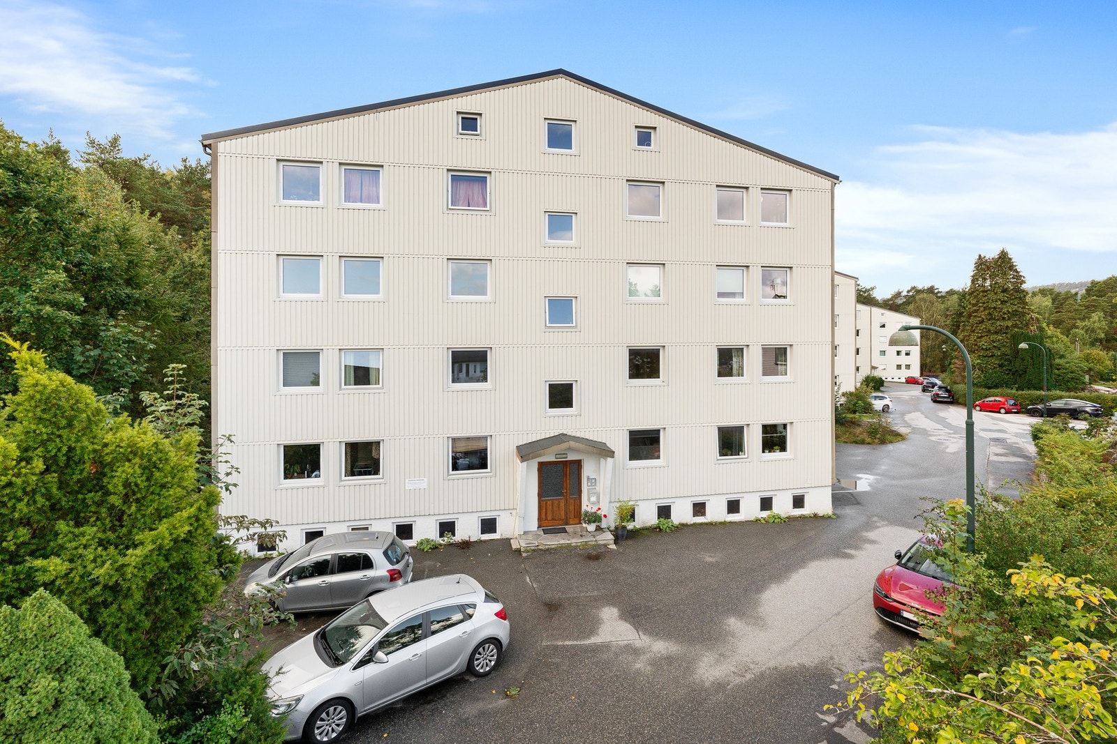 Blokkas fasade Galleribilde