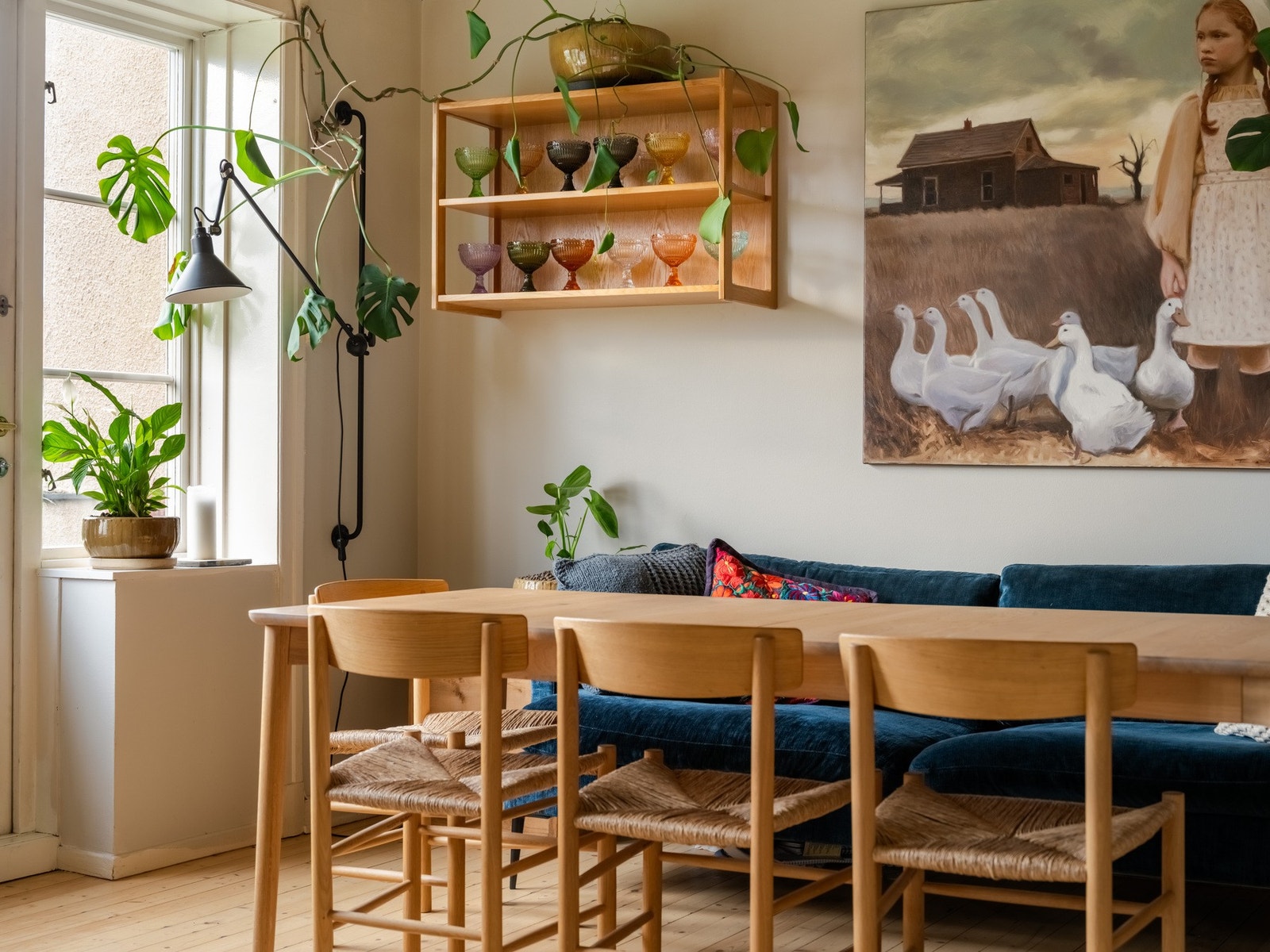 Vinduene her peker mot vest, og bringer dermed nydelig kveldssol til bords. Galleribilde