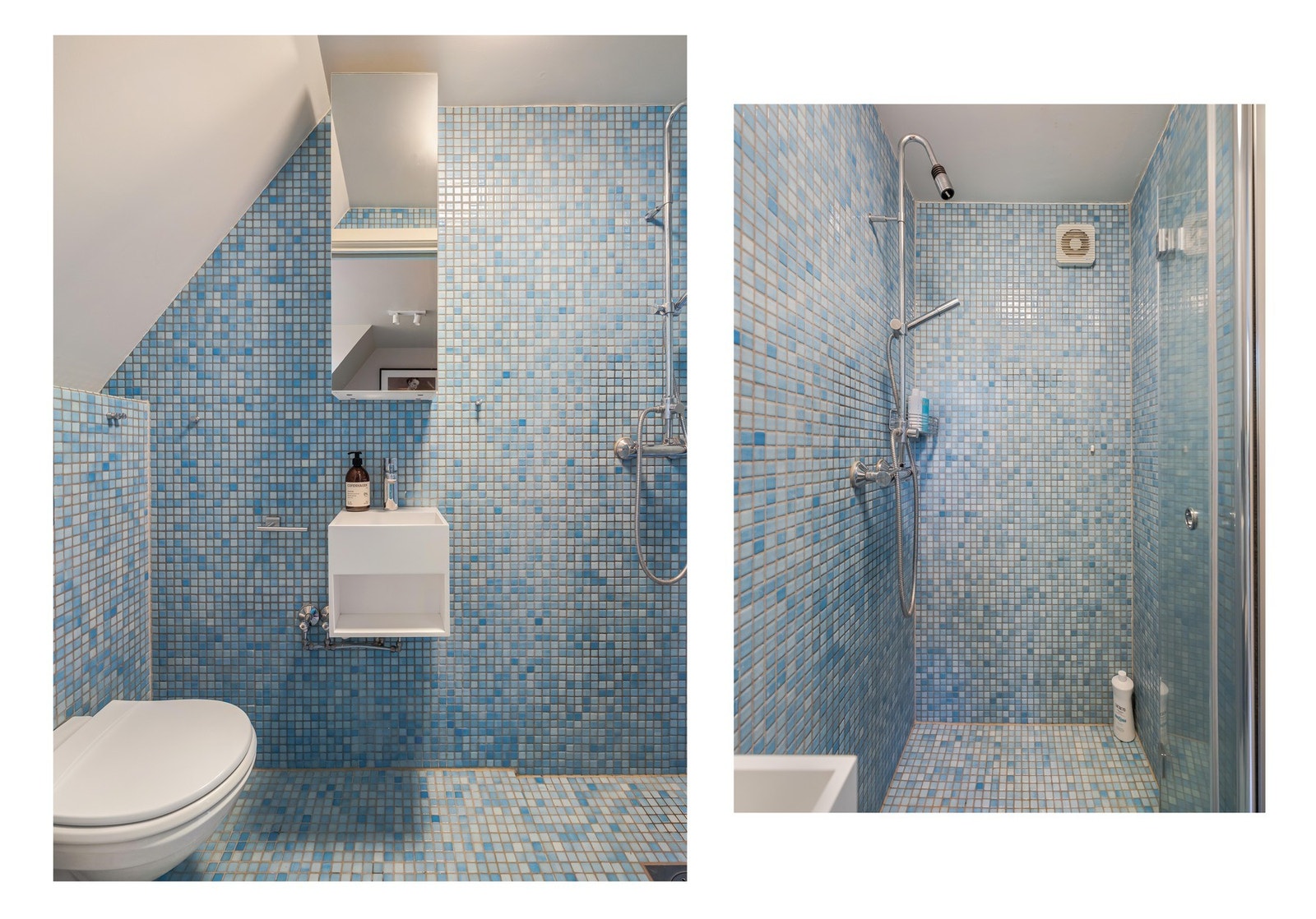 Et helt eget bad til mamma og pappa. Eller en suite-bad som det heter på fint fransk-norsk. Galleribilde