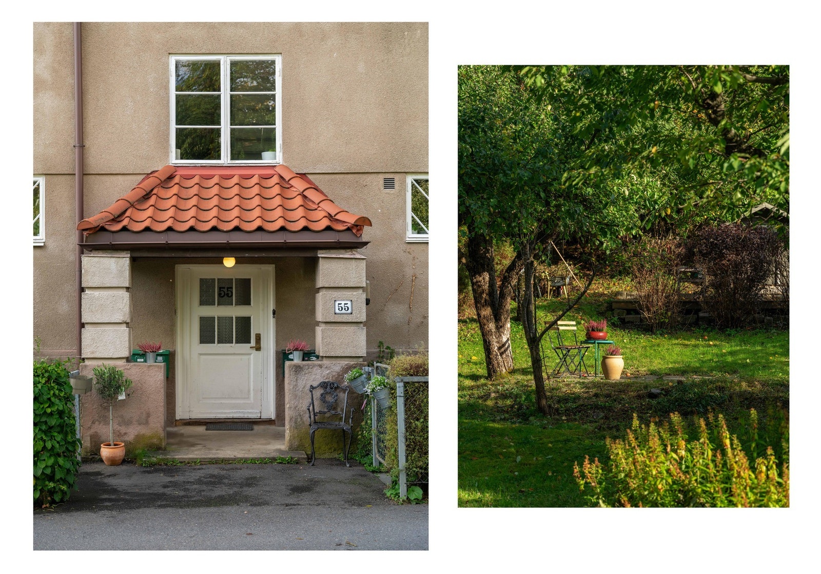 Dette er da din nye inngang. Ganske koselig eller hva? Galleribilde
