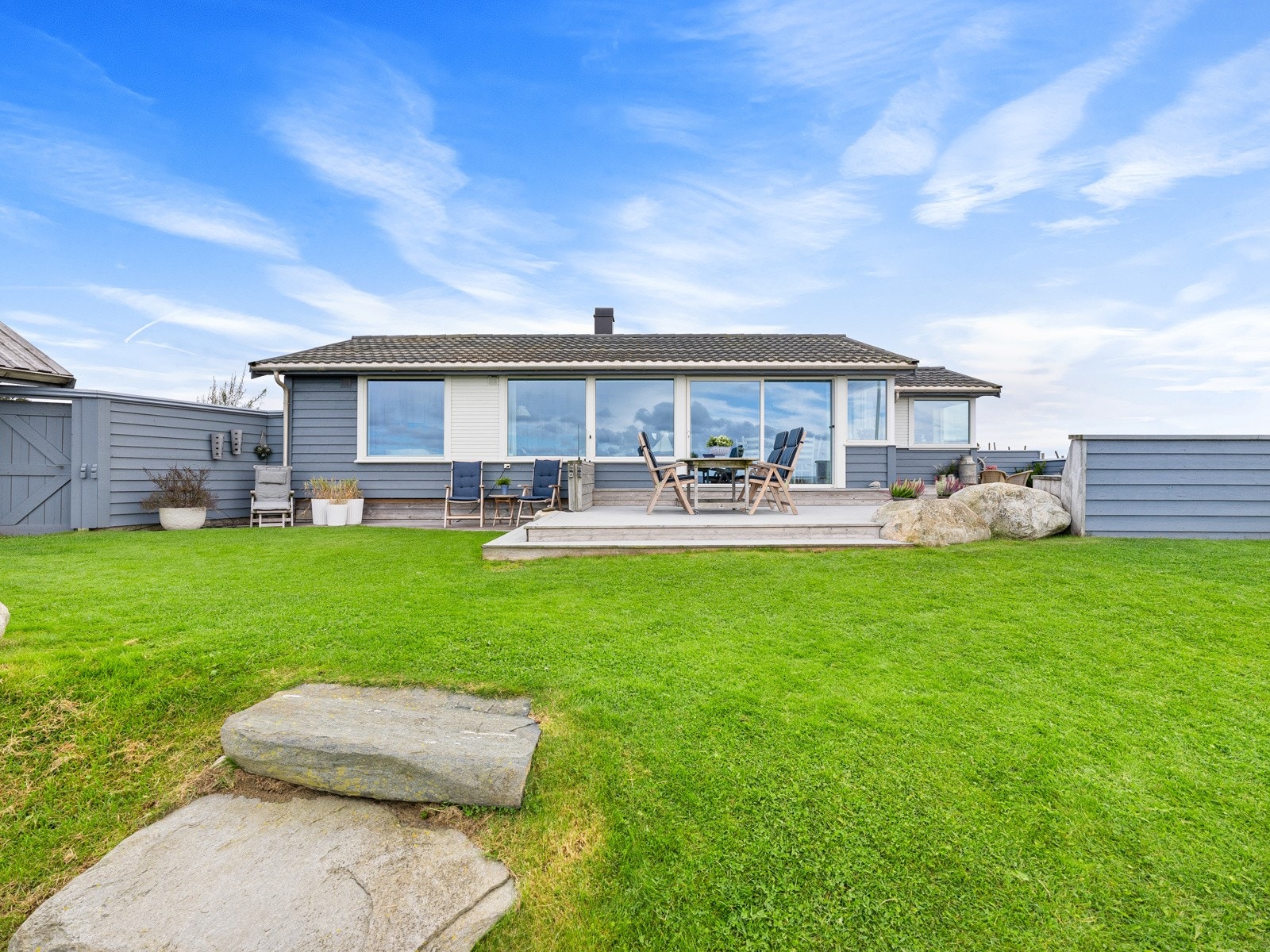 Hytten gjennomgikk renovering og påbygg i 2011. Det ble også skiftet nesten alle vindu i 2023. Galleribilde