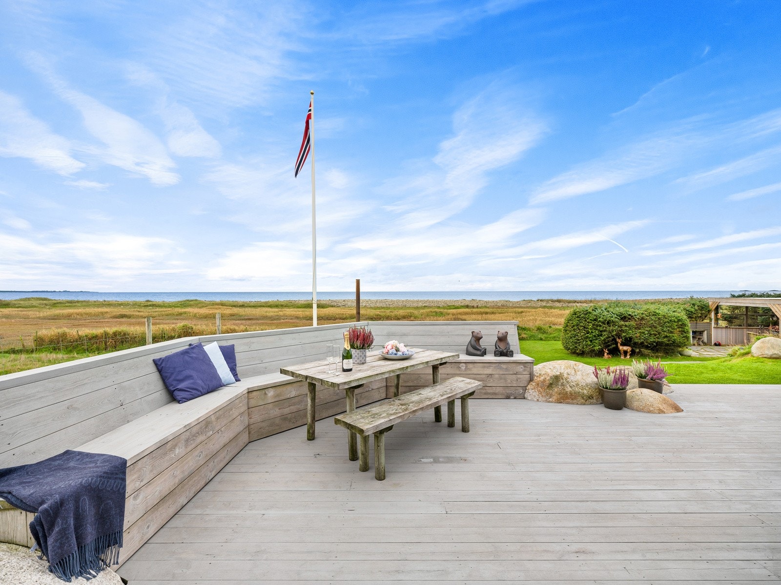 Her kan man samle til sosiale sammenkomster med familie og venner. Galleribilde