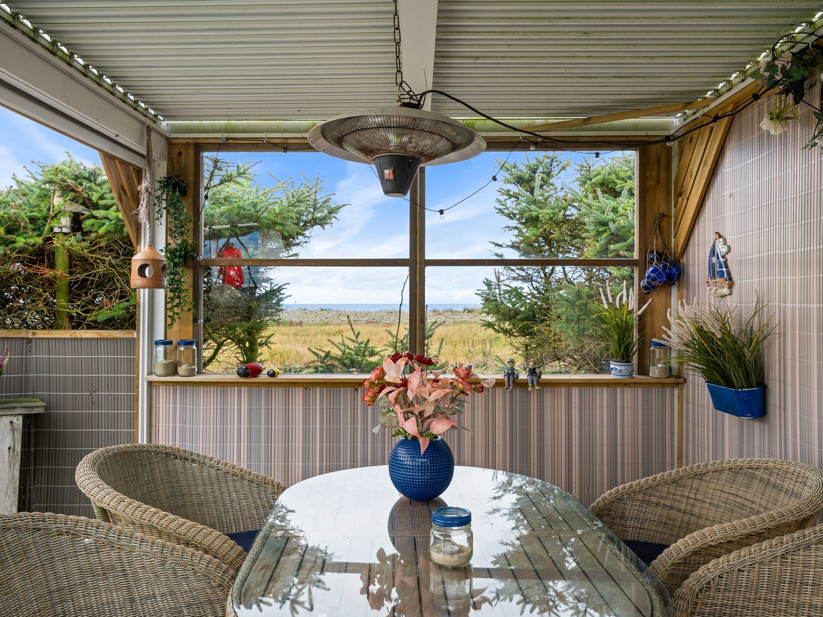 Her kan man nyte utsikten. Galleribilde