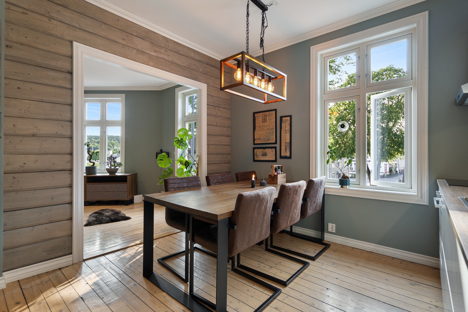 Eksponert tømmervegger som får frem litt av sjarmen! Galleribilde