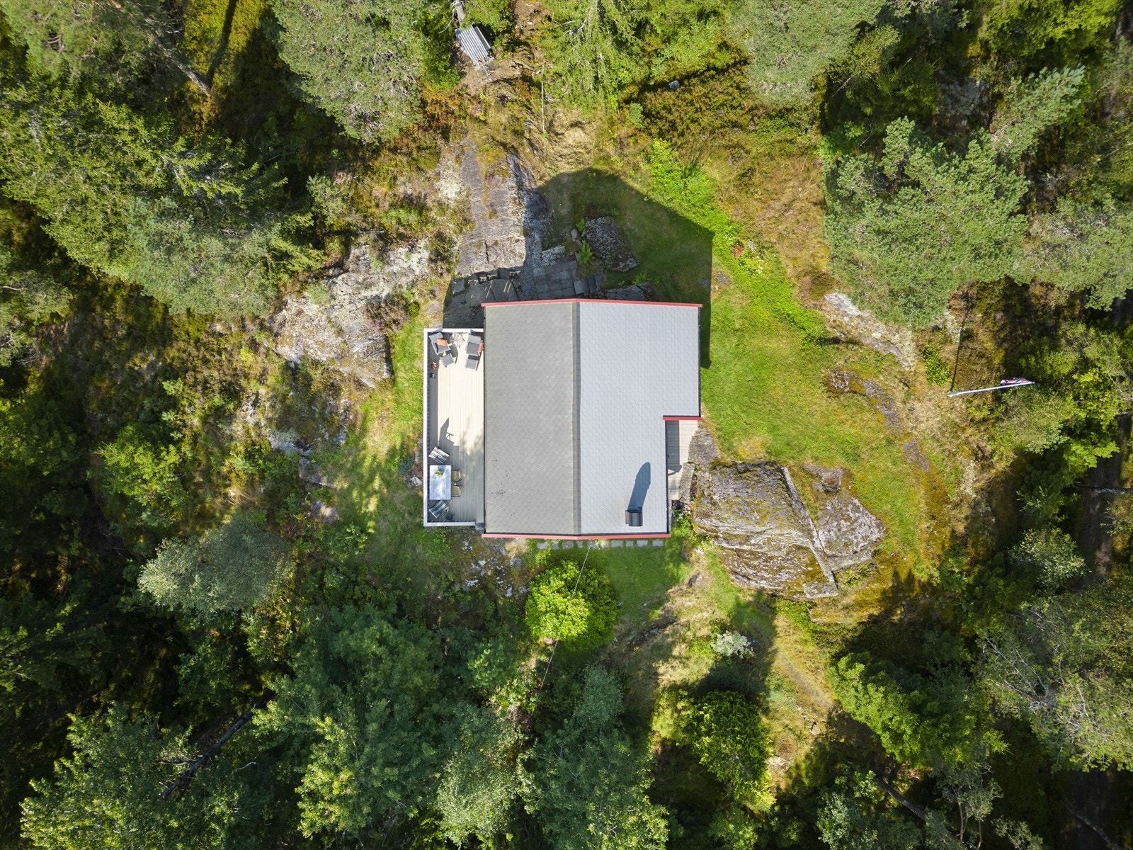 Oversiktsbilde av tomten Galleribilde