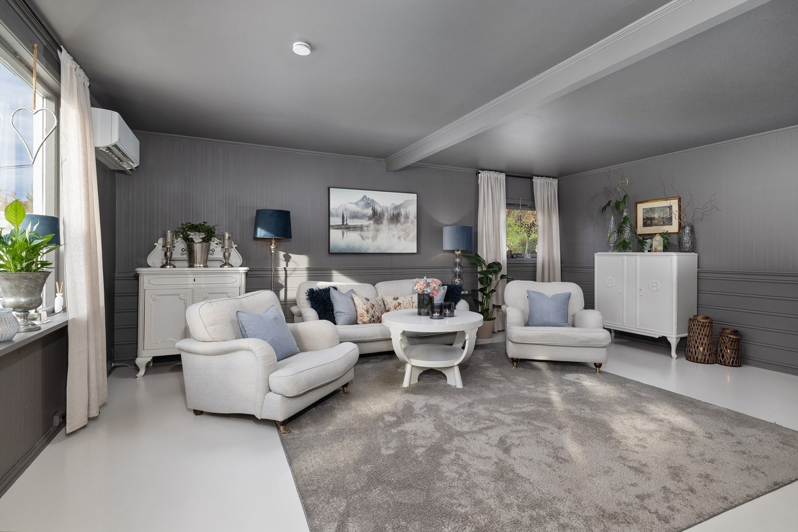 Delikat stue. Galleribilde