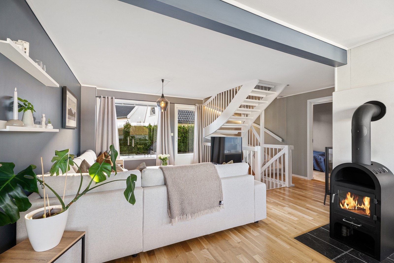 Del av stue Galleribilde