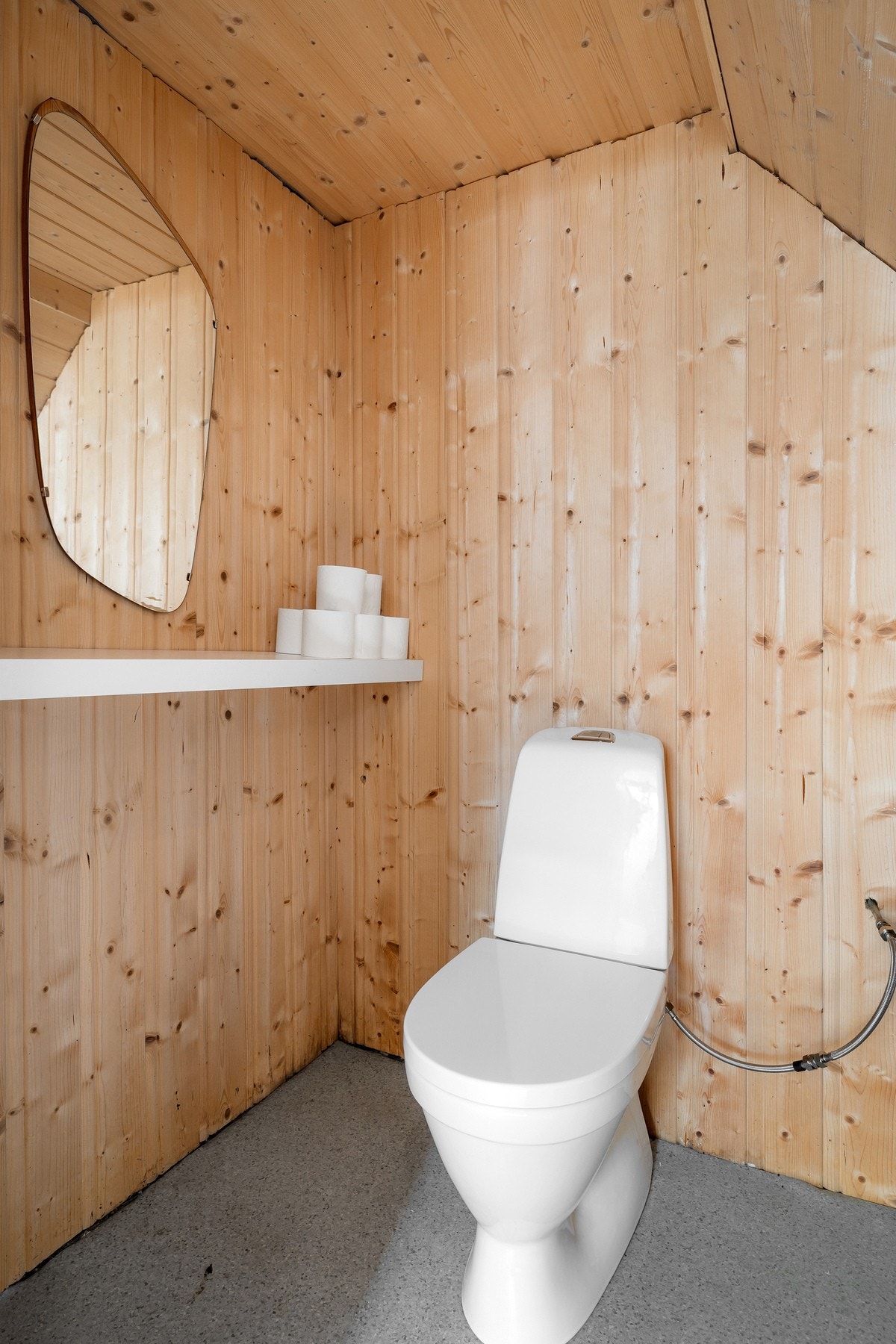 Funksjonelt toalett. Galleribilde