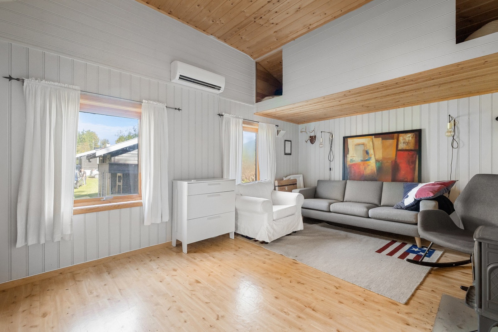 Sosial sone med plass til både venner og familie. Galleribilde