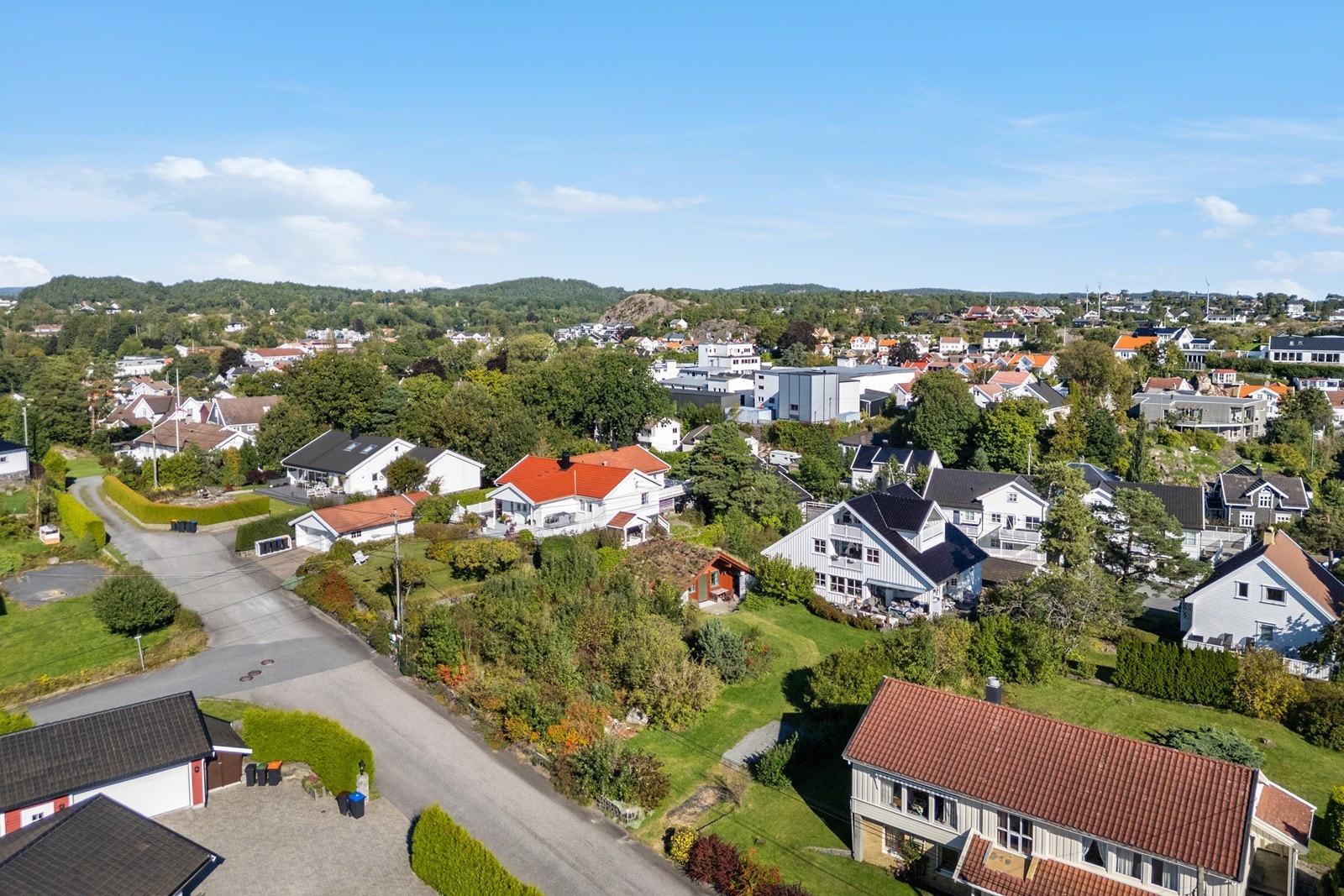 Dronefoto. Galleribilde