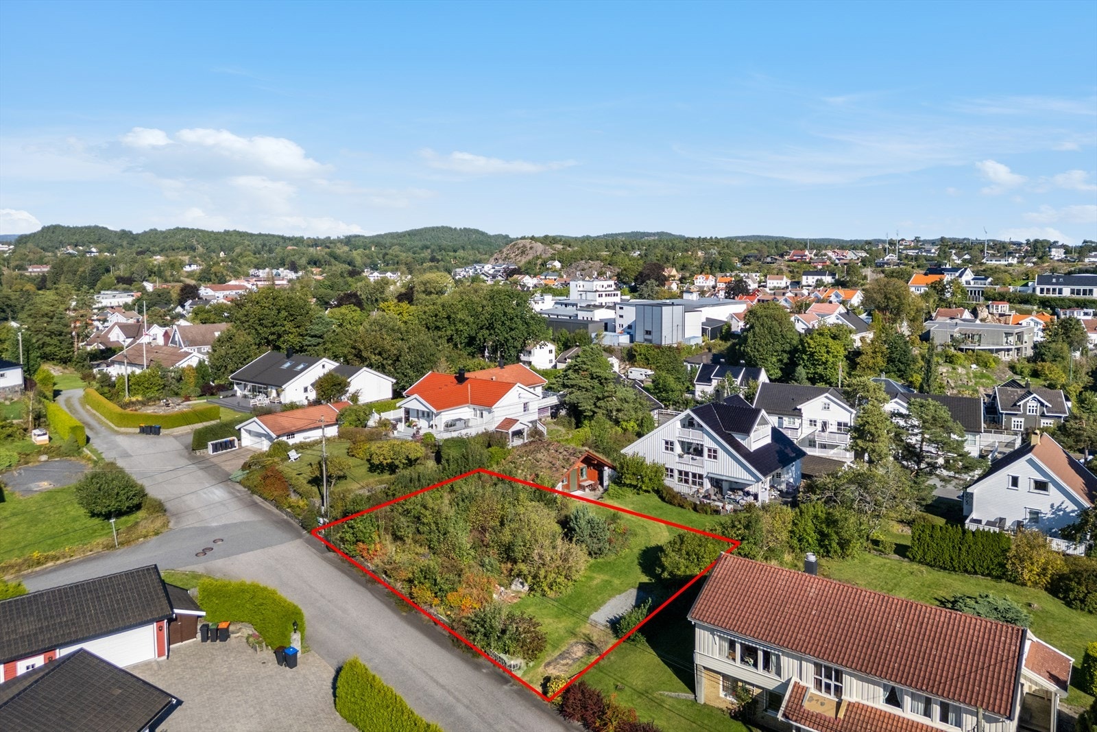 Dronefoto. Galleribilde