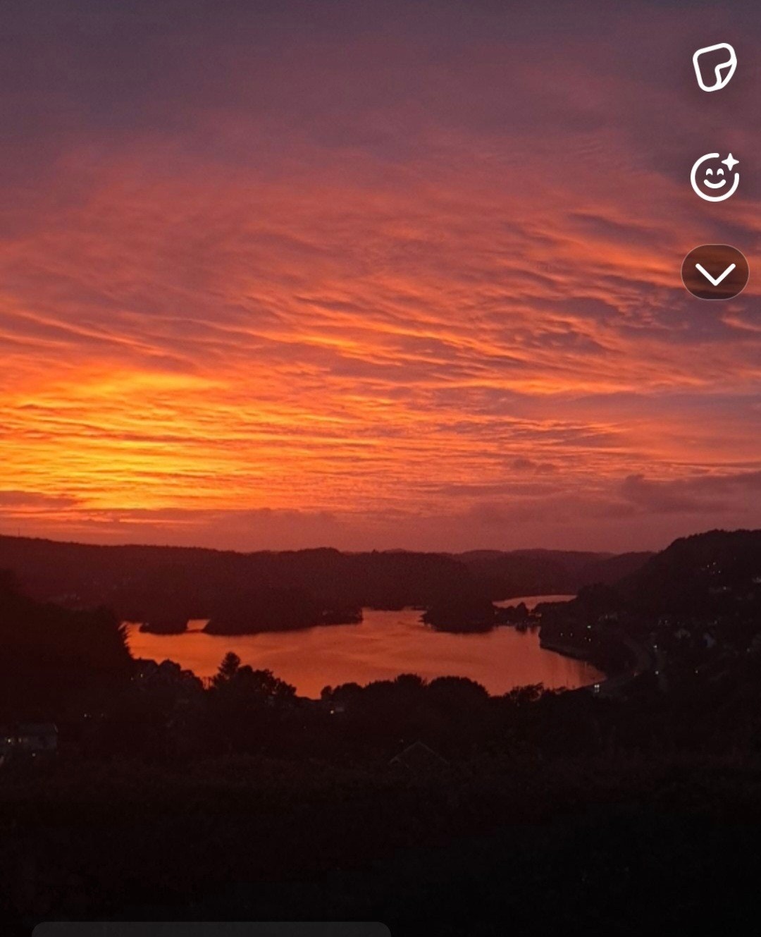 Eiers bilder - Kveldshimmel Galleribilde