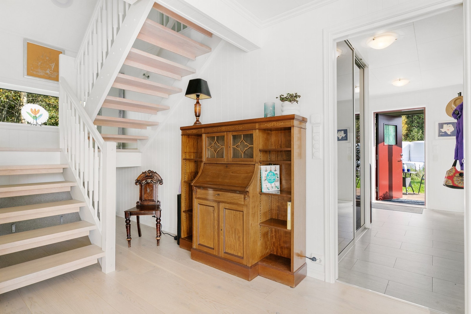 Vannbåren gulvvarme i alle oppholdsrom i 1. etasje Galleribilde