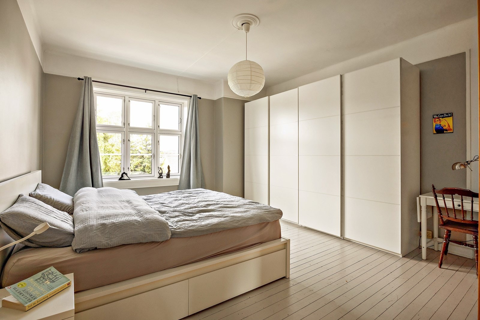 Beroligende fargetonene skaper et avslappende miljø som innbyr til god nattesøvn Galleribilde