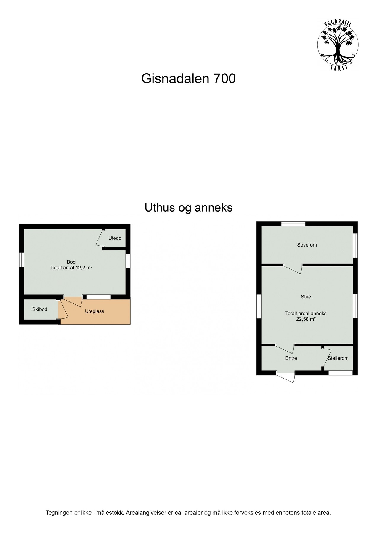 Planskisse. Galleribilde