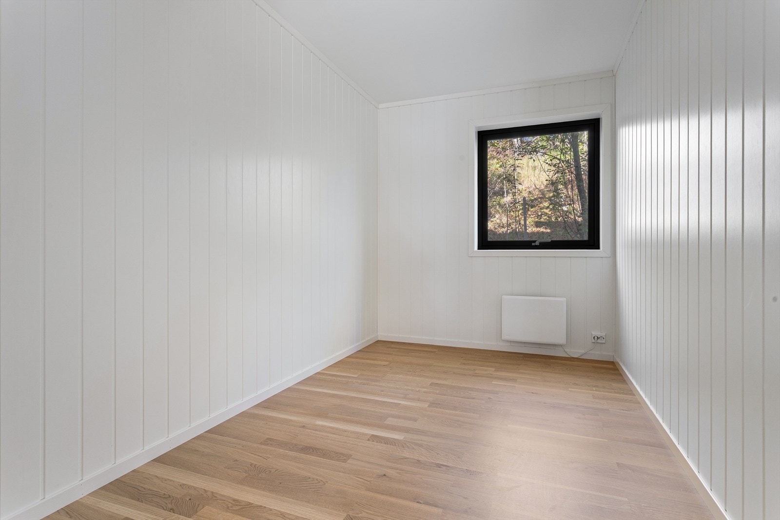 Soverom 2. Bilde er fra den ene leiligheten i prosjektet. Galleribilde