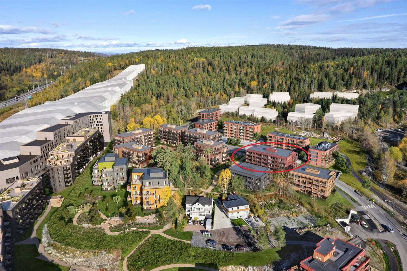 Kunstnerisk illustrasjon. Bilde lånt av Selvaag Bolig. Galleribilde