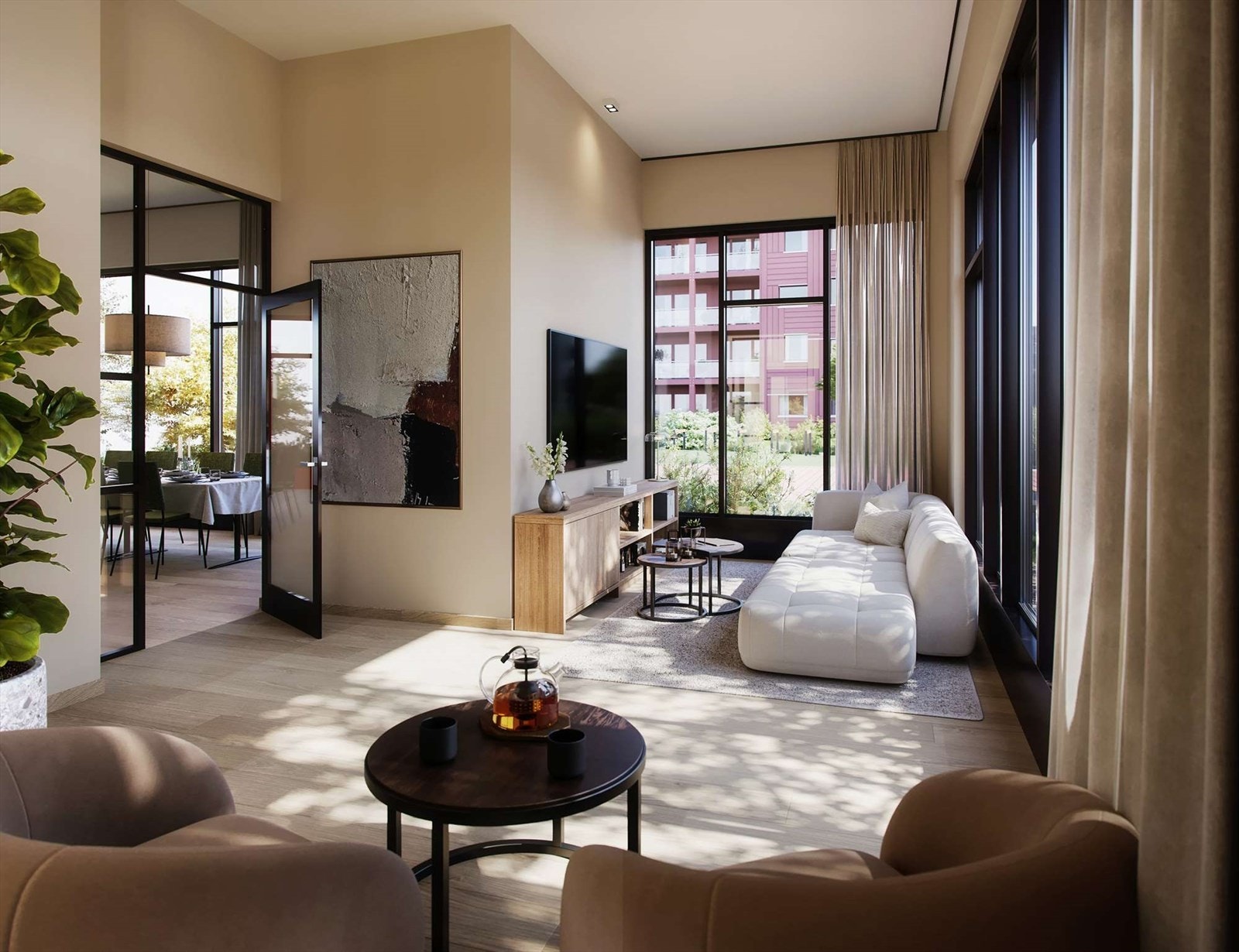 Illustrasjon av serviceområdet. Avvik vil forekomme. Galleribilde