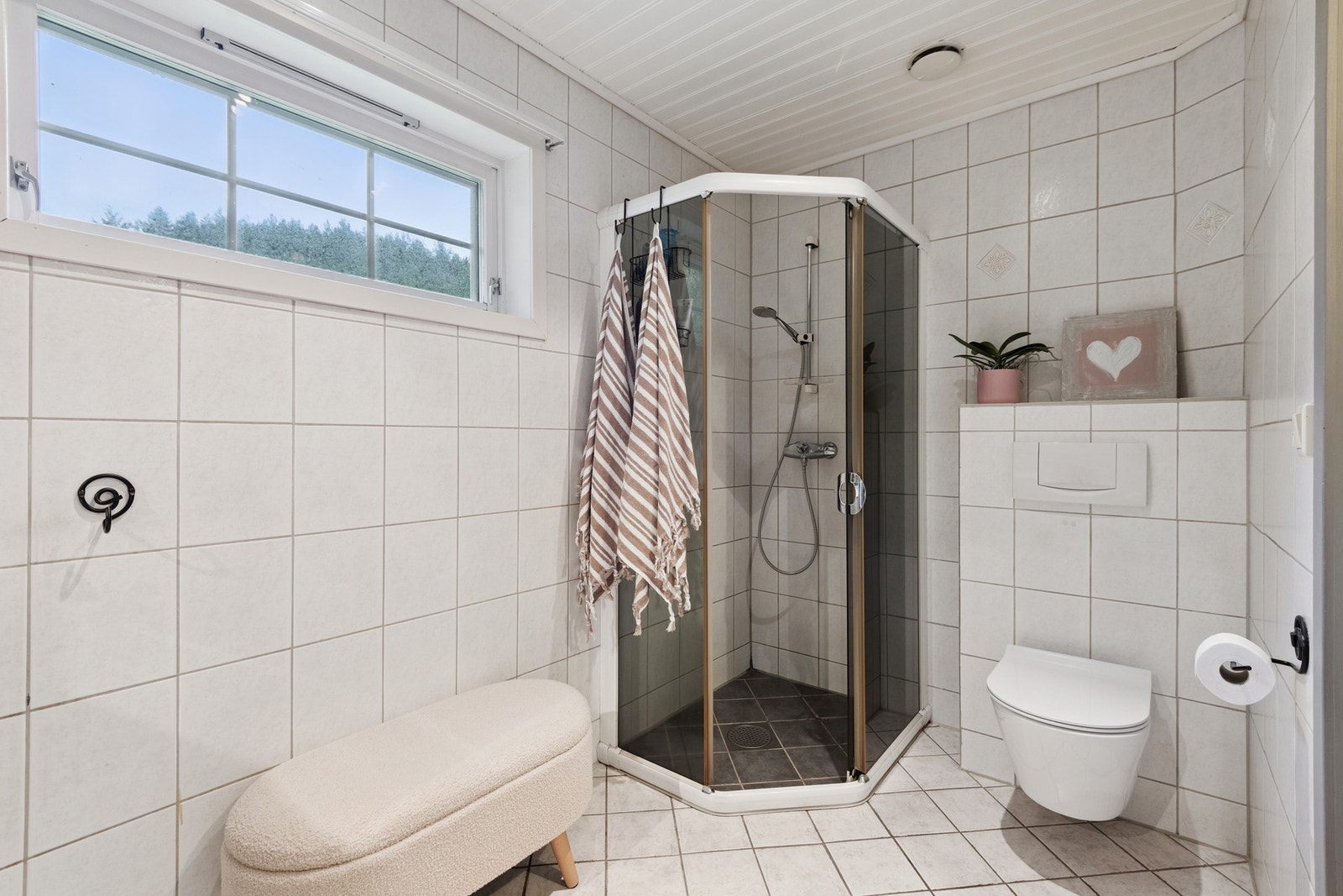 Badet er lyst og innbydende. Galleribilde