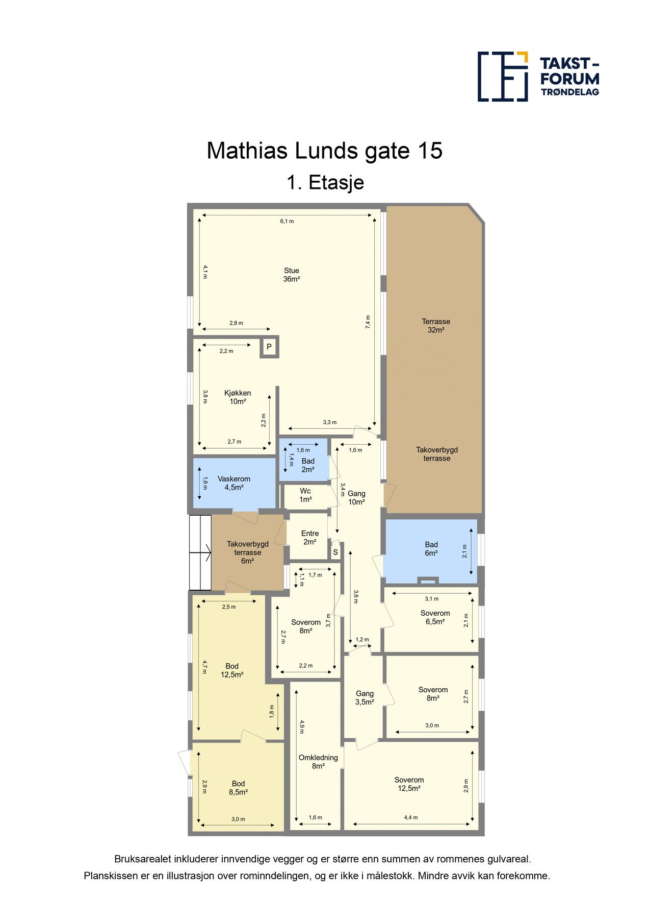 Plantegning. Galleribilde