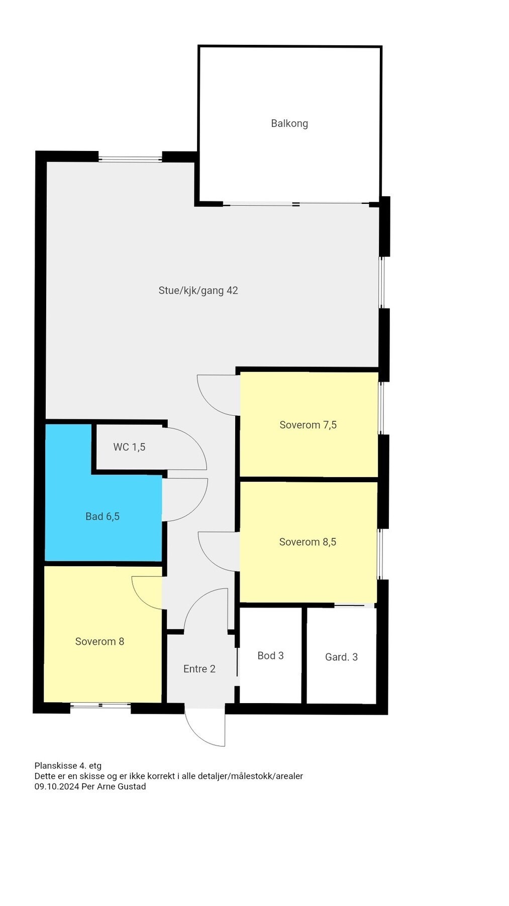 Plantegning. Galleribilde