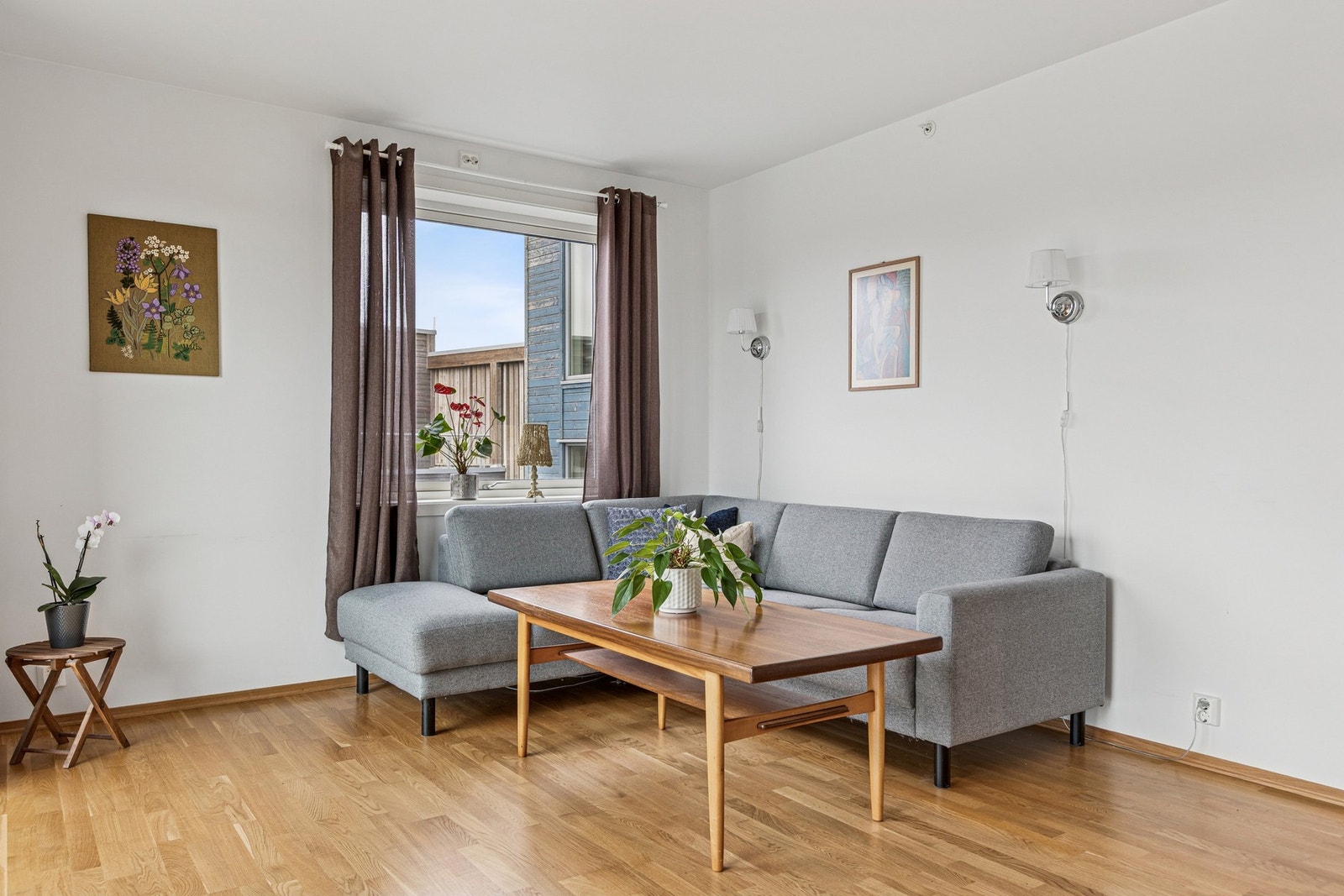 Lys og arealeffektiv leilighet Galleribilde