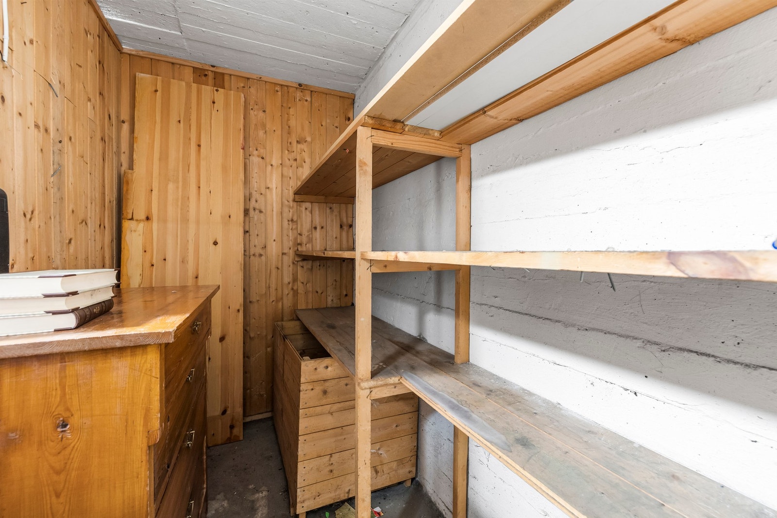Kjellerbod på ca 4,5 kvm. Galleribilde