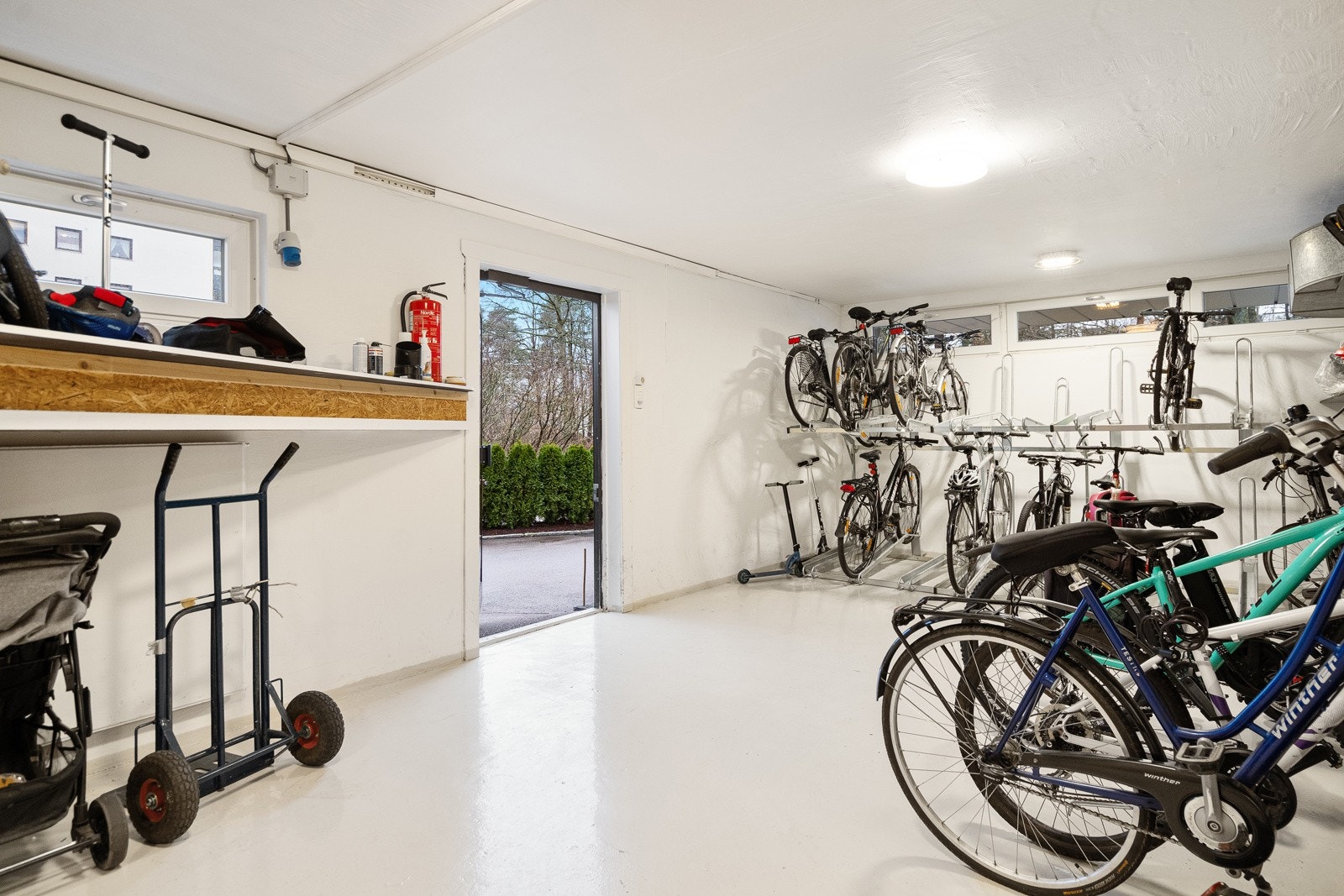 Sykkelgarasje Galleribilde