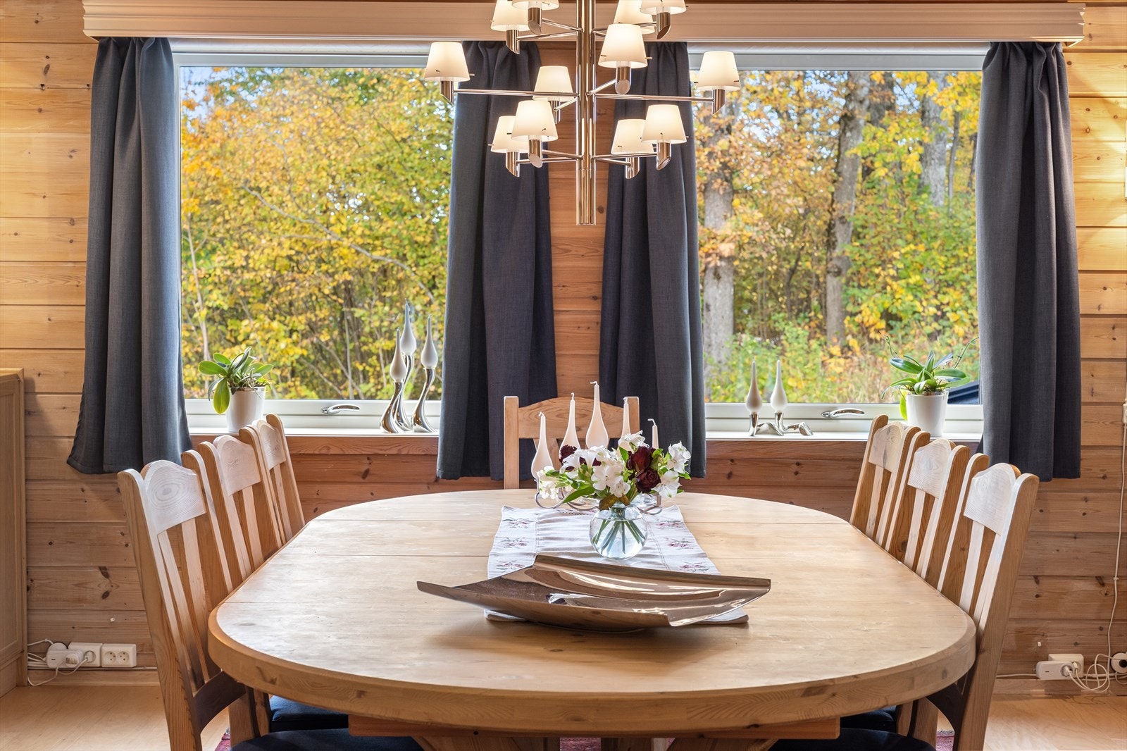 Her kan mange hyggelige måltider nytes. Galleribilde