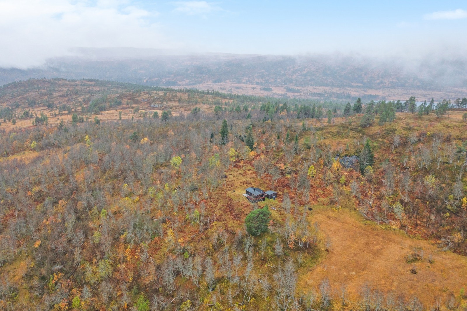 Dronefoto Galleribilde