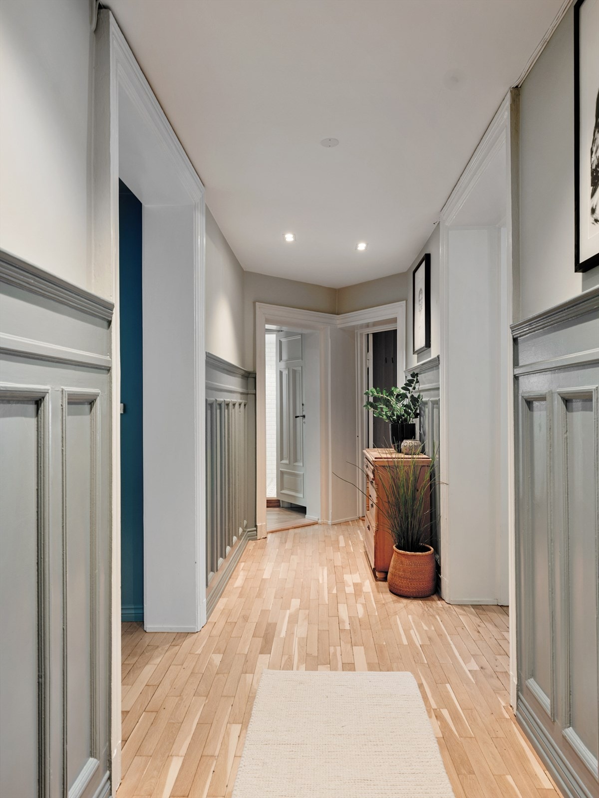 Hyggelig og innbydende entré. Galleribilde