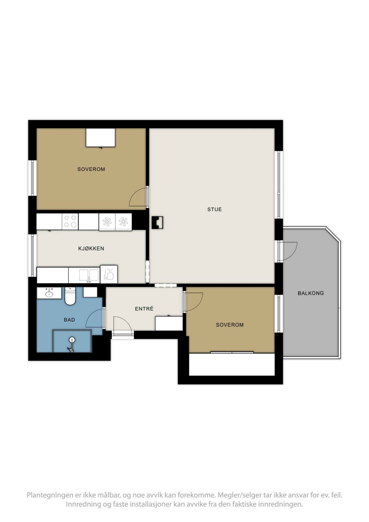 Plantegning. Galleribilde