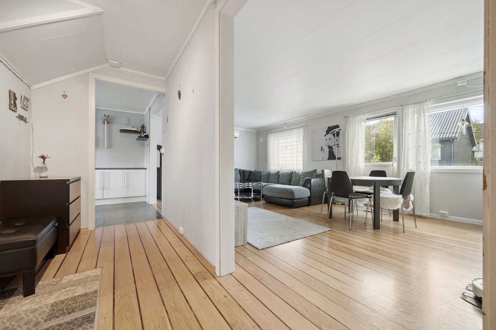 Gang og stue Galleribilde