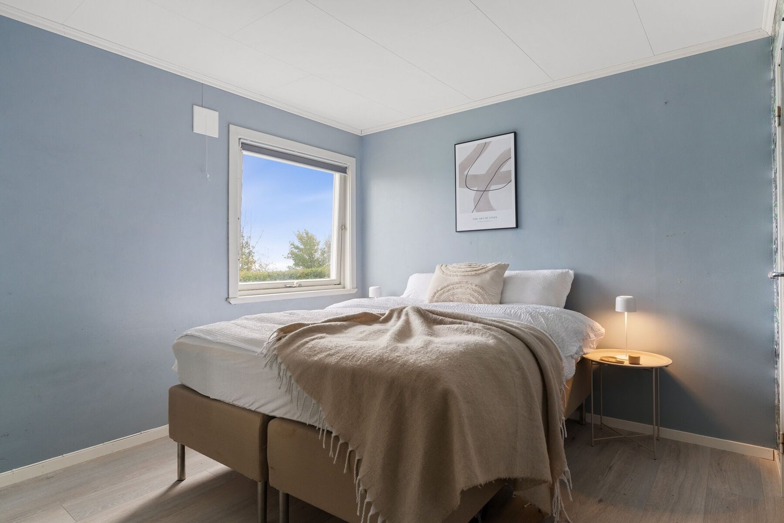 Det fjerde soverommet er i boligens sokkel og er av god størrelse med sine 10,5 m². Galleribilde