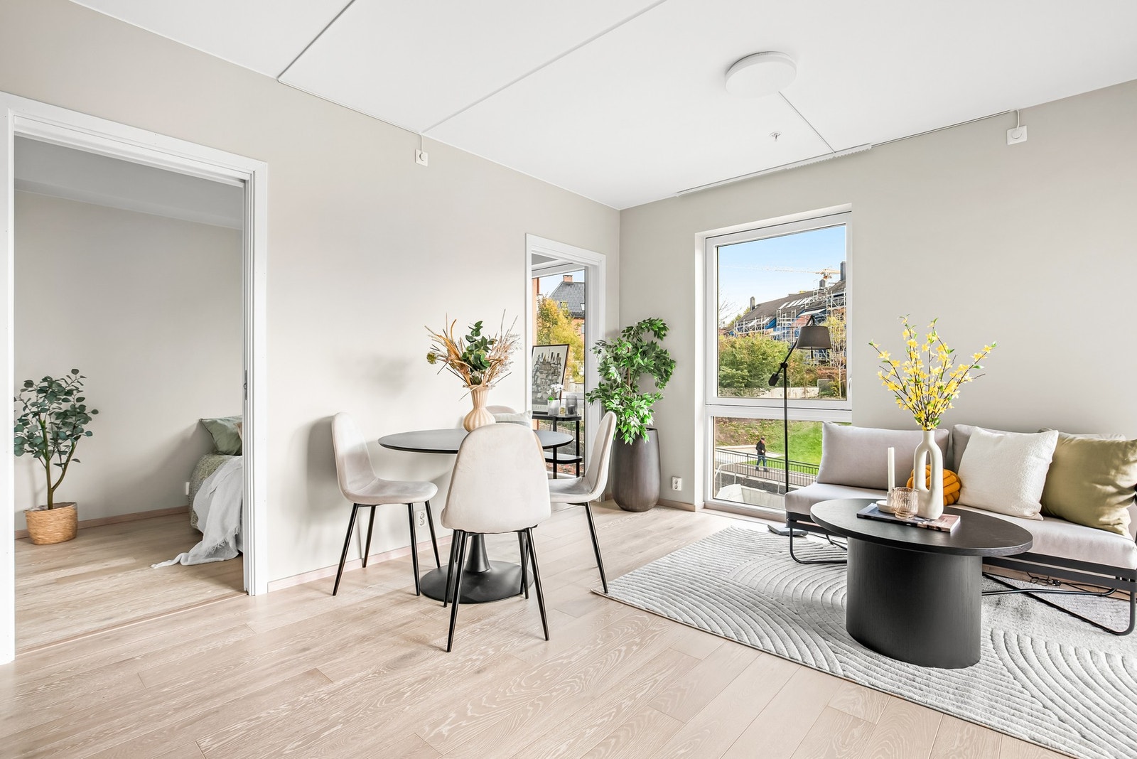 Vannbåren gulvvarme og balansert ventilasjon med varmegjenvinning Galleribilde