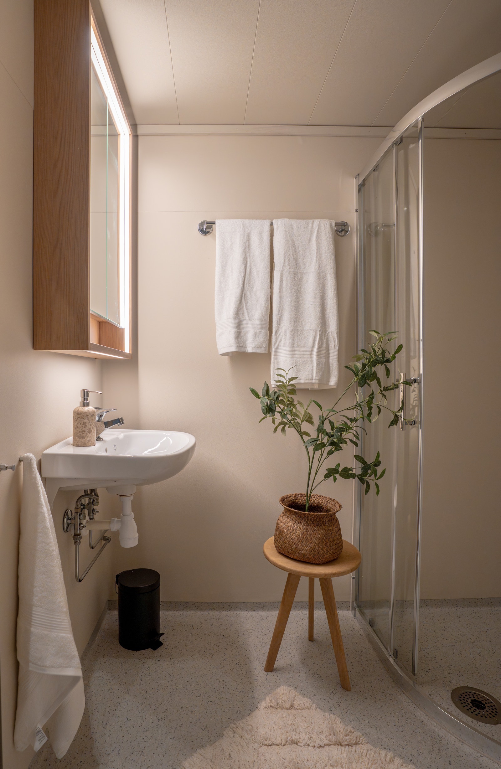 Nyoppusset privat bad Galleribilde