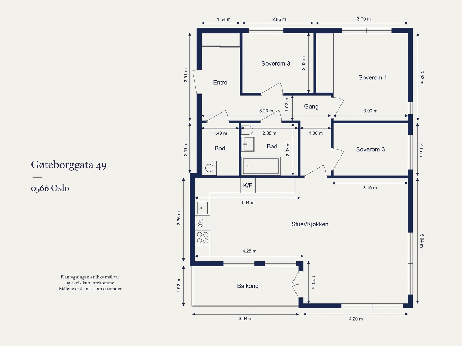 Ende- og hjørneleilighet beliggende i 2. etasje (heis) med praktisk planløsning som skaper en lun atmosfære. Galleribilde