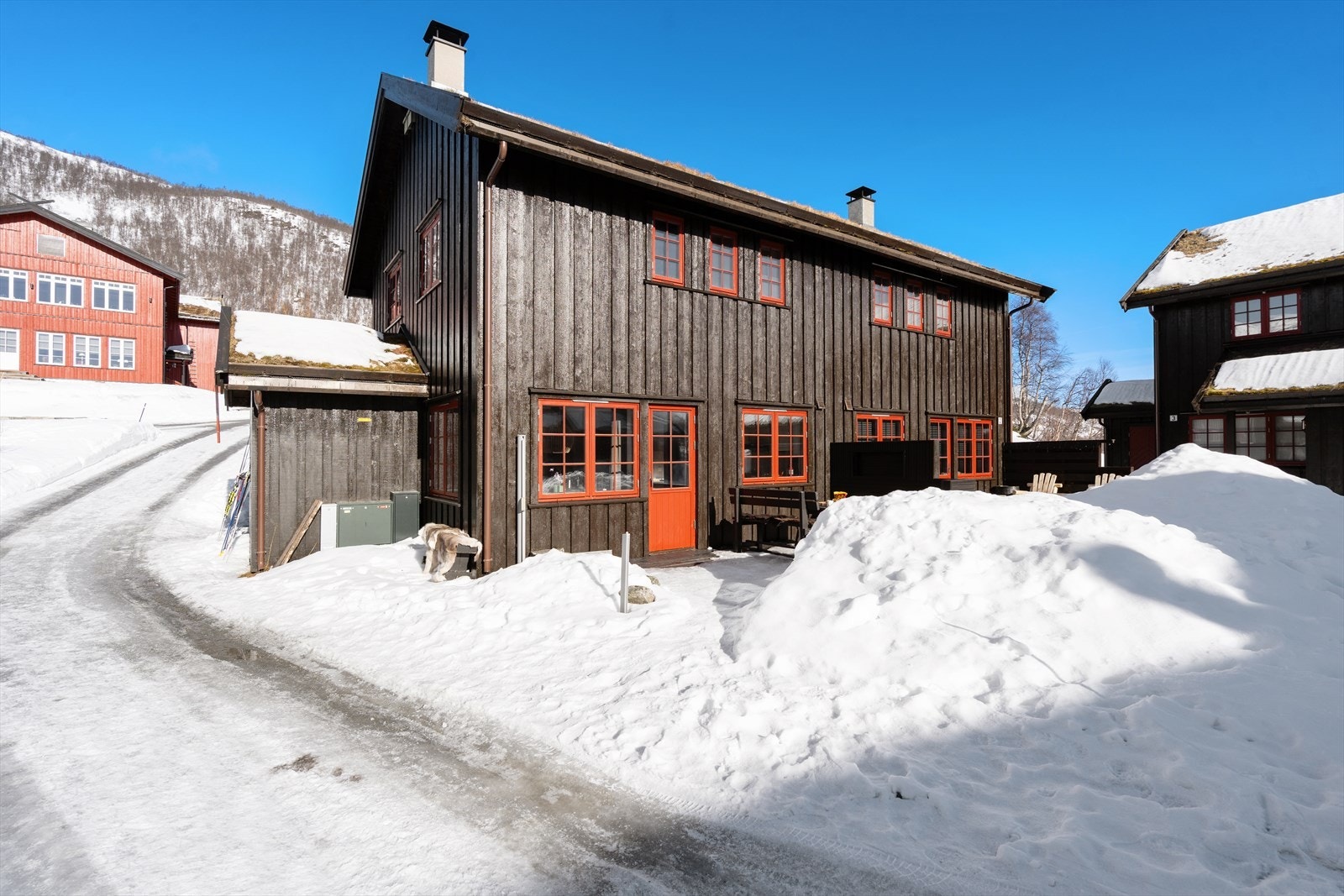 Flott beliggenhet på Nedre Vågslidtun med umiddelbar nærhet til turområder og langrennsløyper Galleribilde