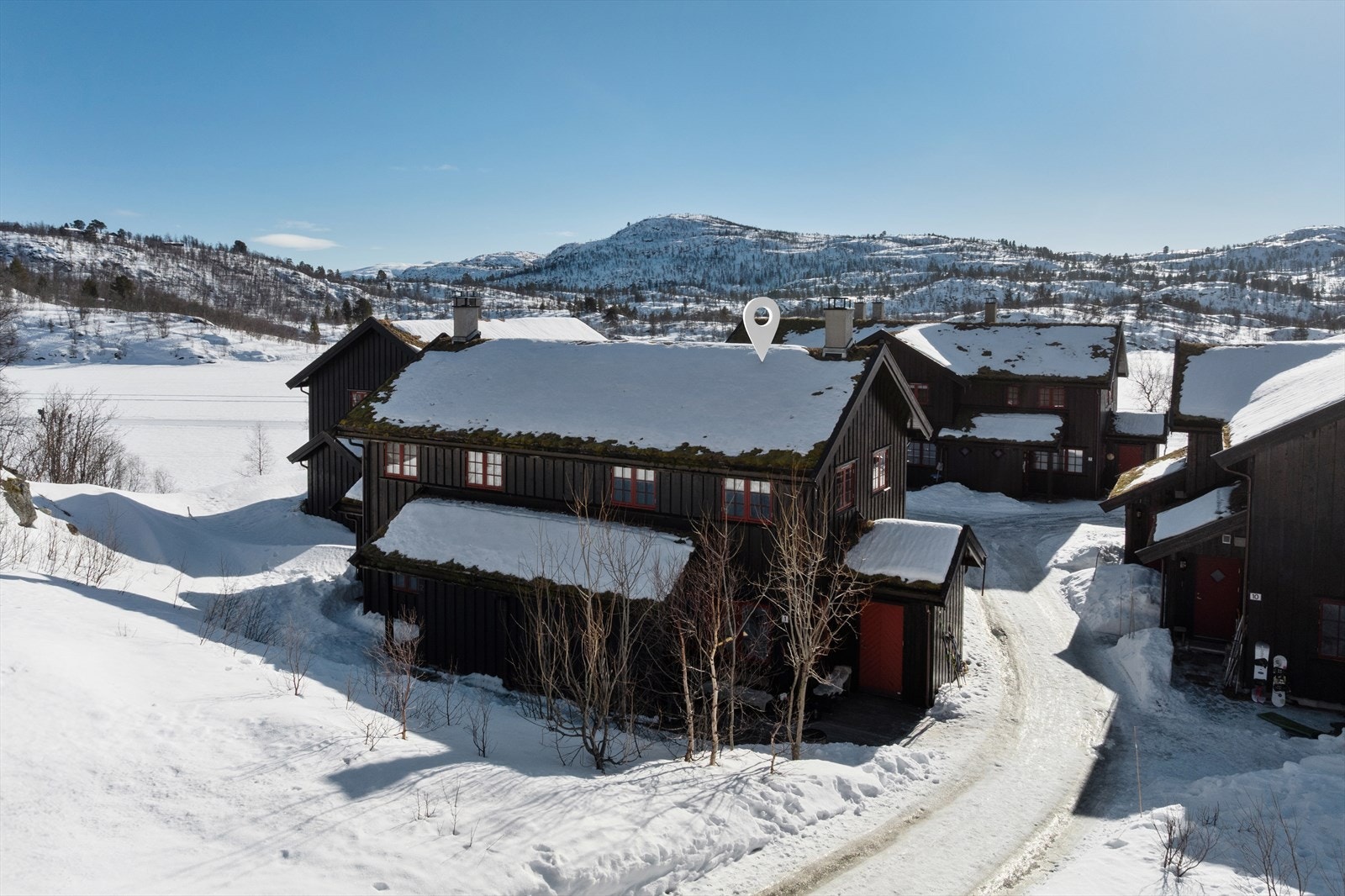 Idylliske beliggenhet like ved Vågslidvannet Galleribilde