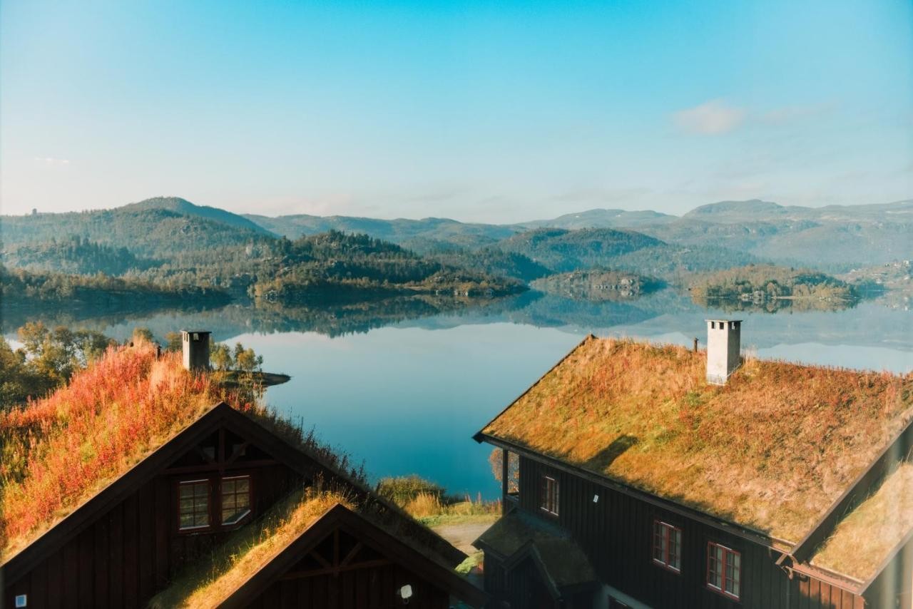 Vågslidvatnet om sommeren Galleribilde