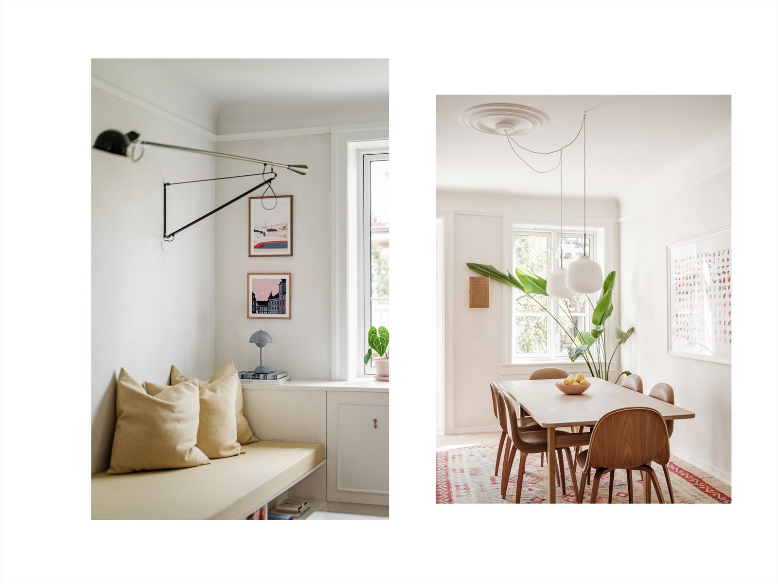 Fint med to store oppholdsrom med separat kjøkken og romslig stue. Galleribilde