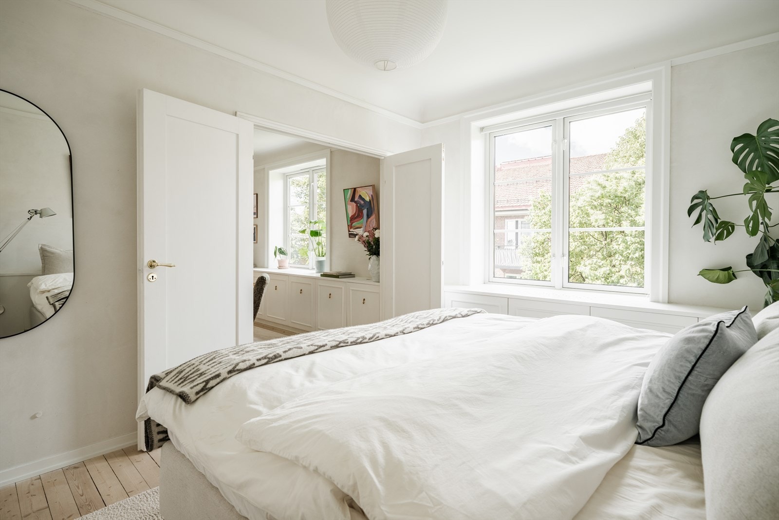 Leiligheten har to soverom som gir fleksibilitet. Galleribilde