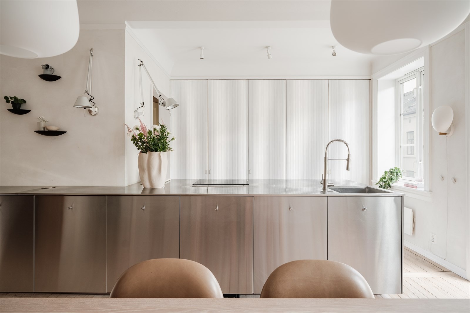 Benkeplaten er skreddersydd fra Culina. Galleribilde