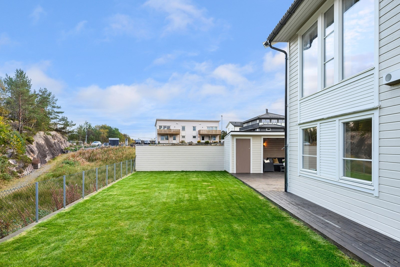 Nordavindshaugen er et fredelig nyere boligområde. Galleribilde