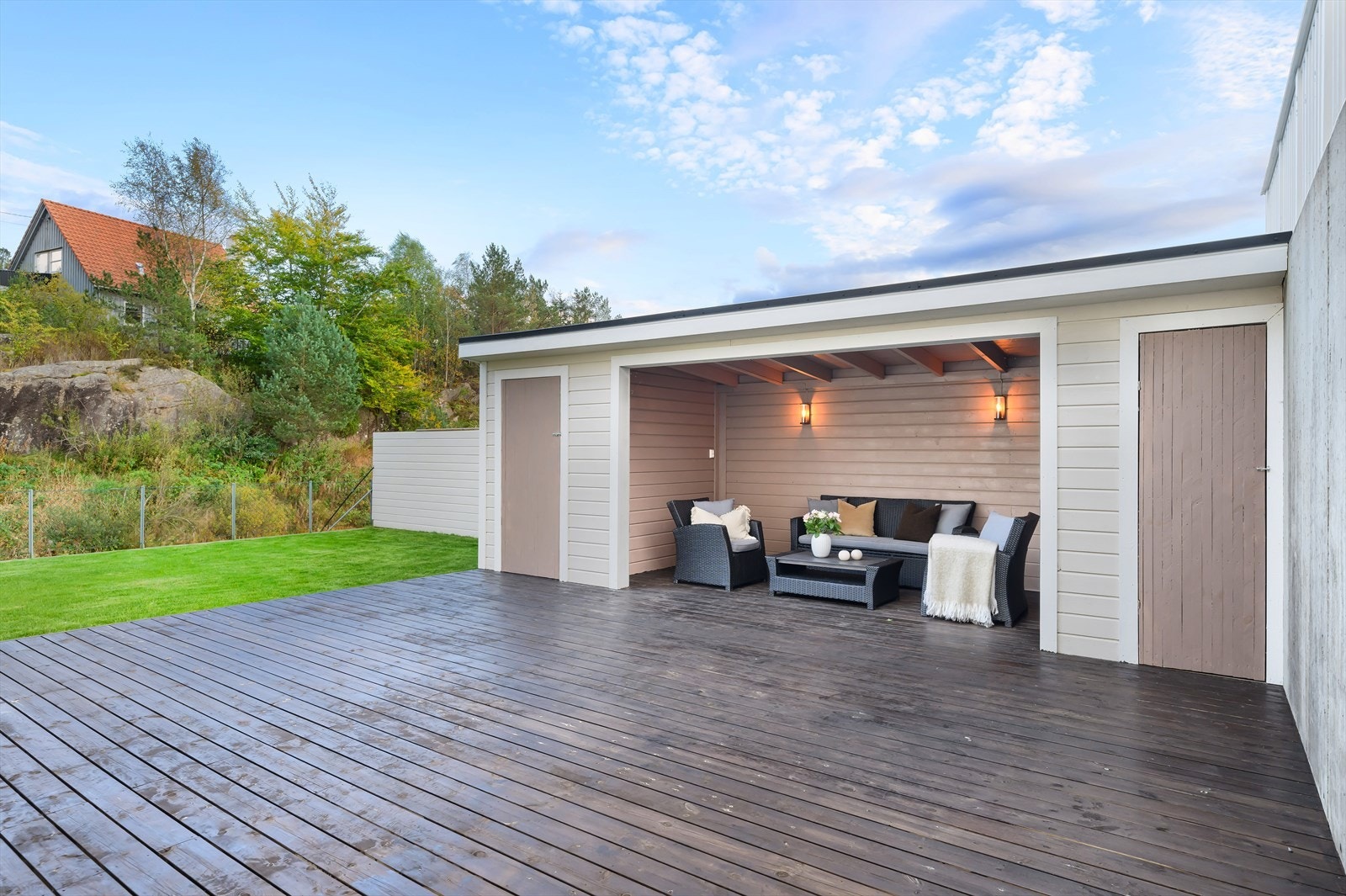 Koselige uteområder. Galleribilde