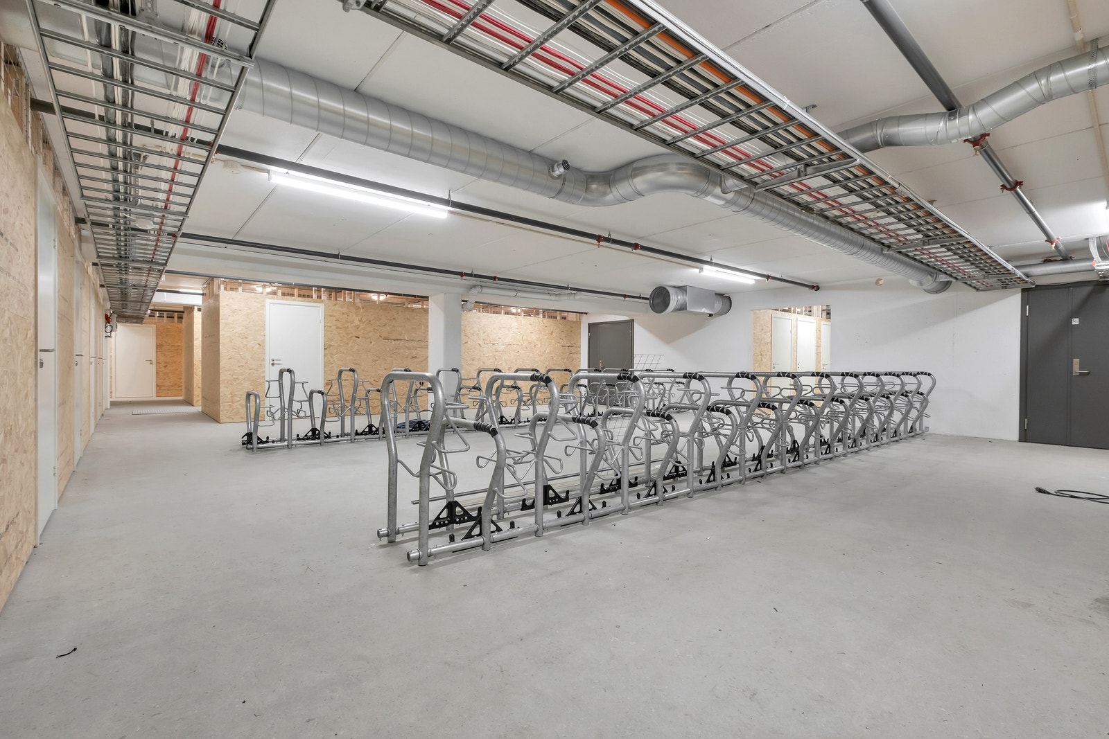 Sykkelparkering. Galleribilde