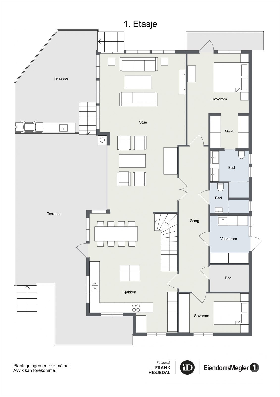 Plantegning 2. etasje Galleribilde