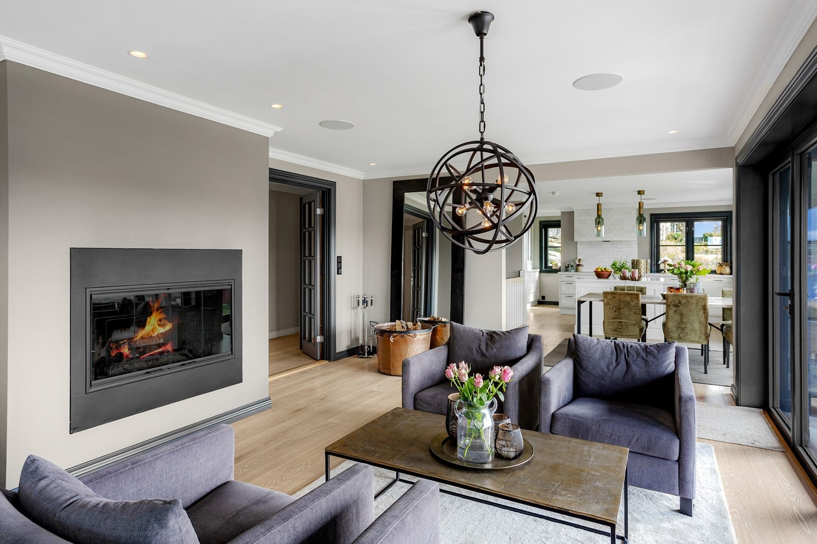 Vedovn gir ekstra varme og stemning i vinterhalvåret. Galleribilde