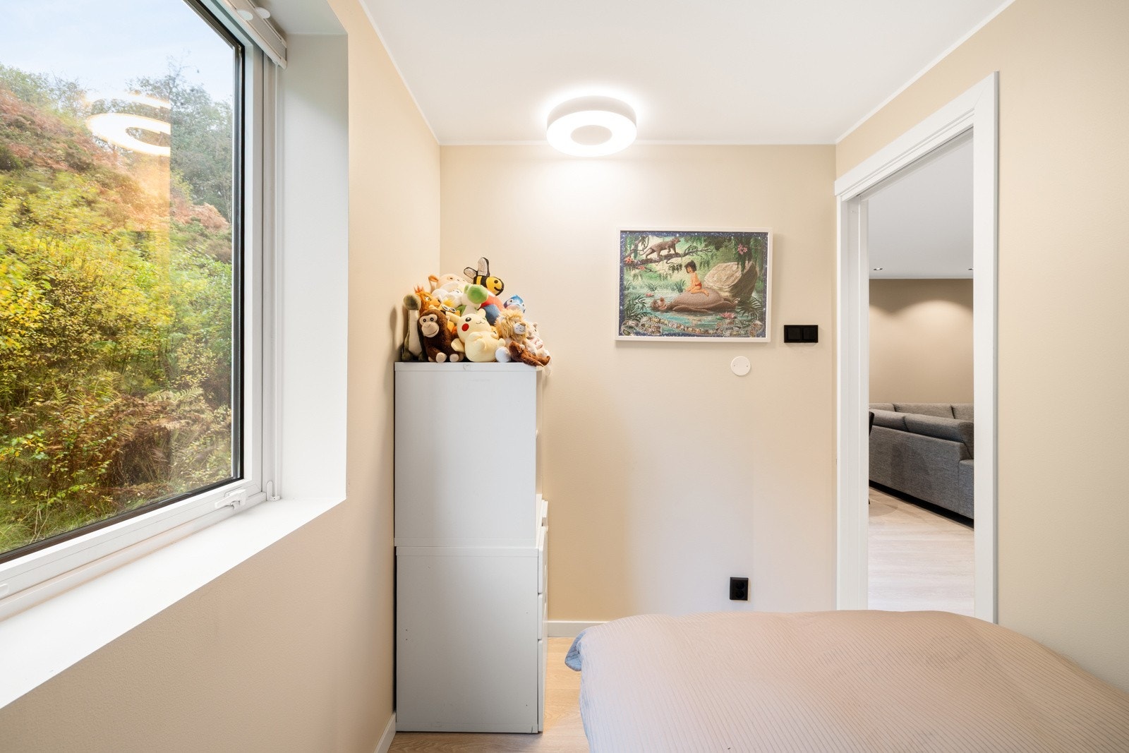 Kan nyttes til bodplass, kontorløsning, gjesterom, lekerom etc. Galleribilde