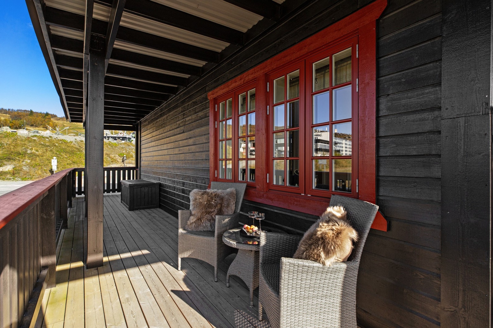 I 2018 ble terrassen utvidet Galleribilde